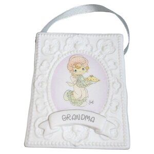 Vintage 1998 The Enesco Precious Moments Grandma Porcelain Gift Bag with Tags